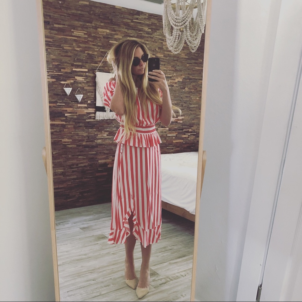 Target two piece outfit skirt and top